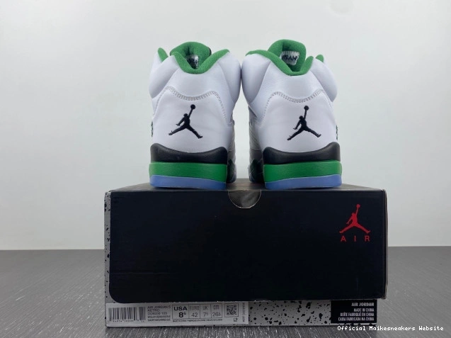 Official Maikesneakers Lucky Green 5 Jordan Air WMNS DD9336-103 0729